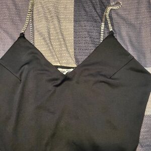 Rue21 Black and Cream Patterned Top